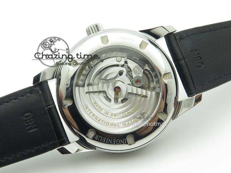 MIROTIME 0720 Ingeniuer St.Laurens SS Black Dial MKF 1:1 V2 Best Edition On Black Leather Strap A Functional 7351